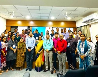Under faculty development program our staff Dr. Shivprsad Mane attended 6 days CME program of physiology subject at Ahmedabad.